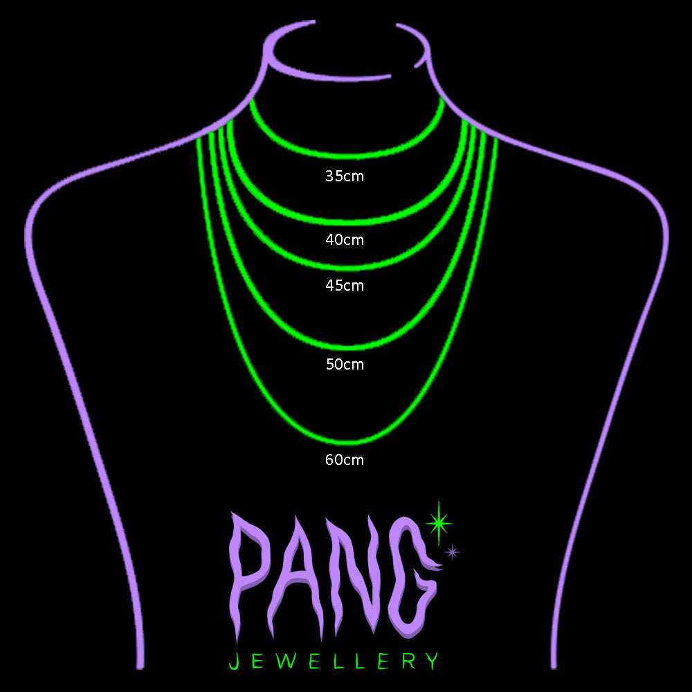 Large Blobby Drop Necklace