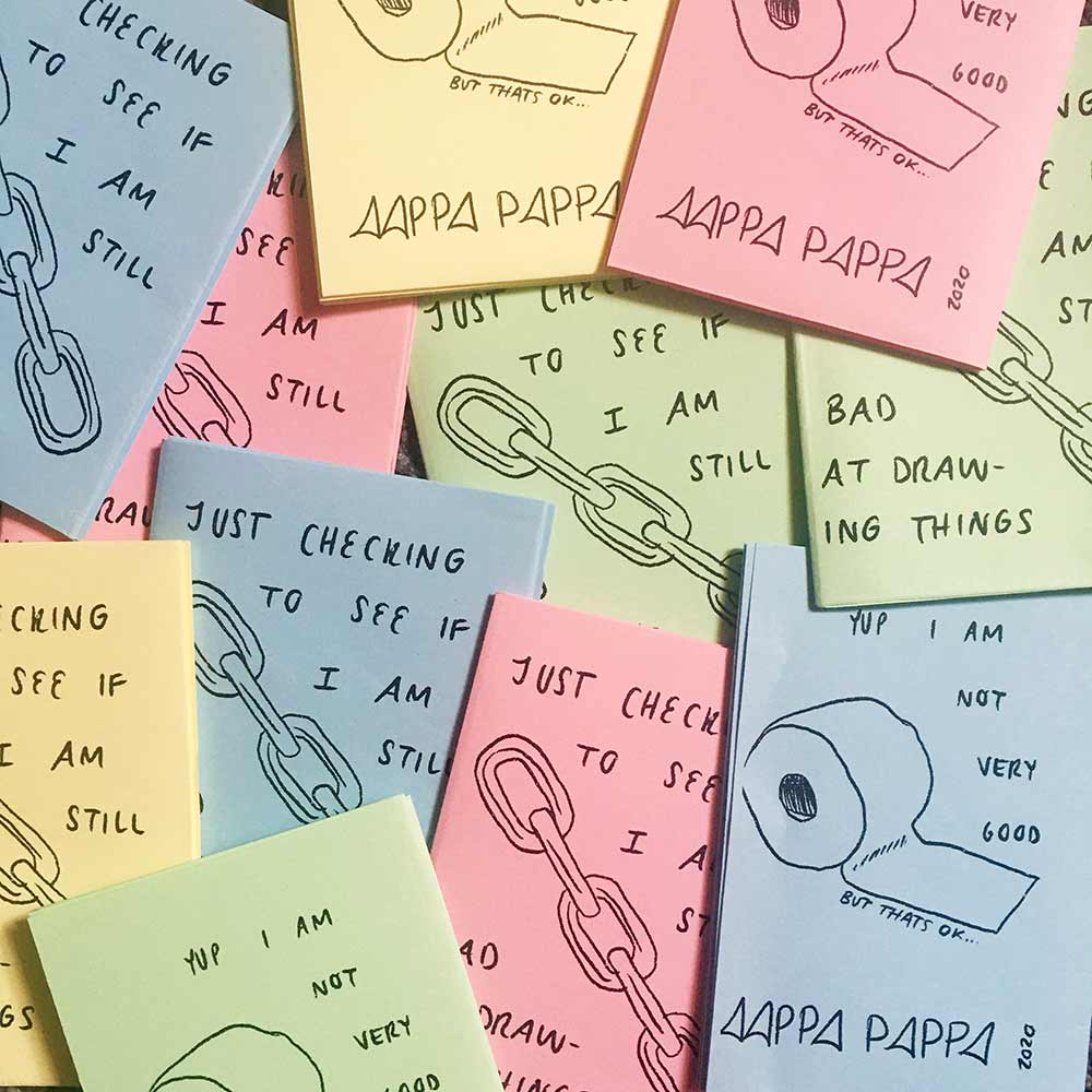 'Bad at Drawing Things' Zine