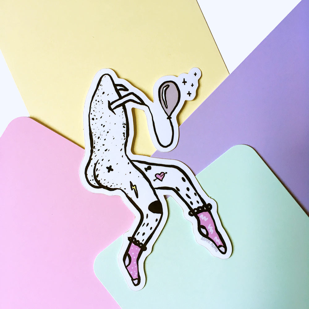 'Bizzarroo' Sticker