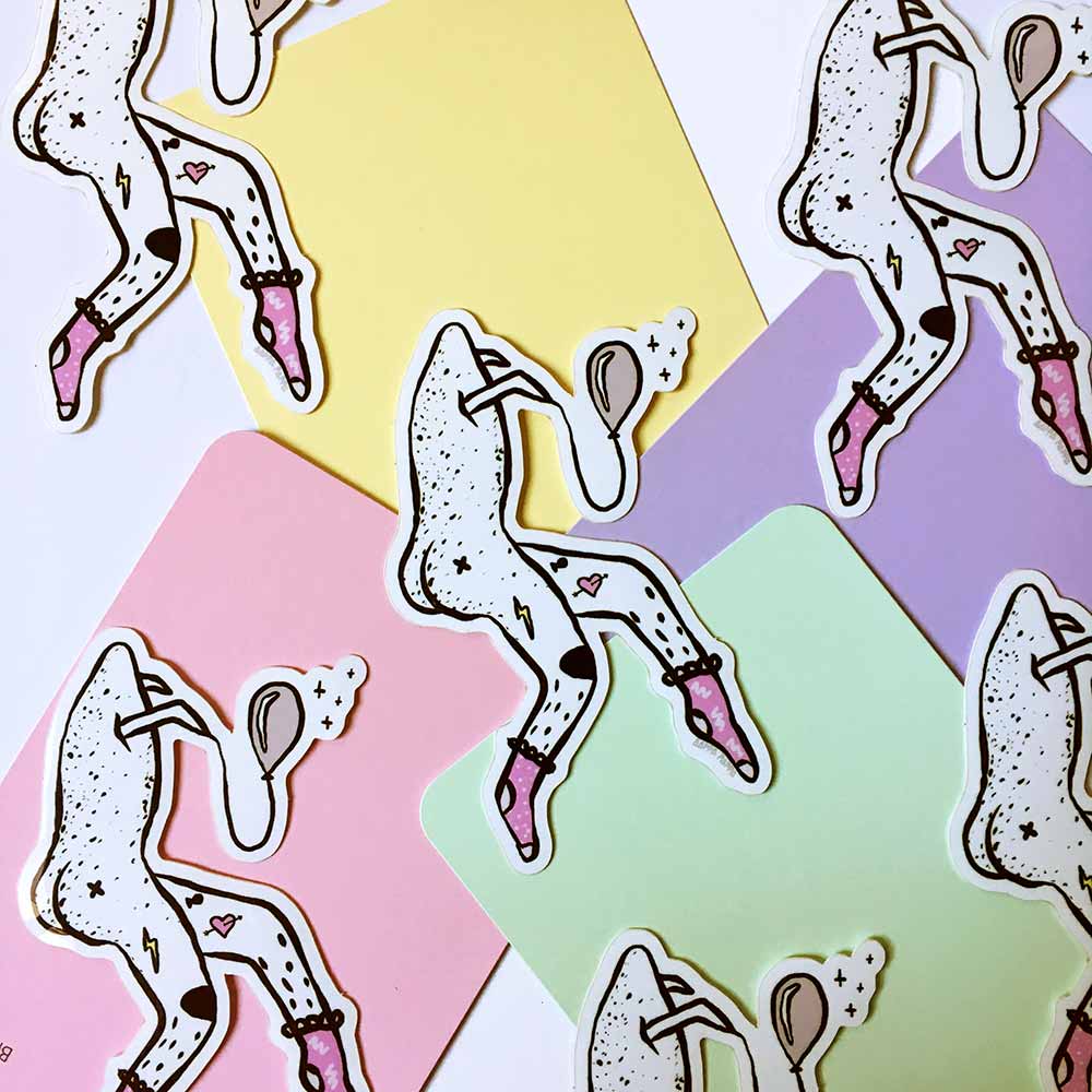 'Bizzarroo' Sticker