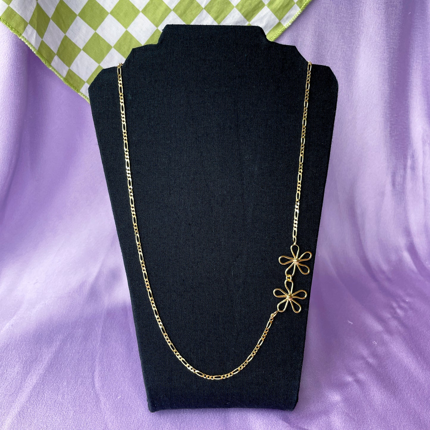 Double Flower Power Necklace