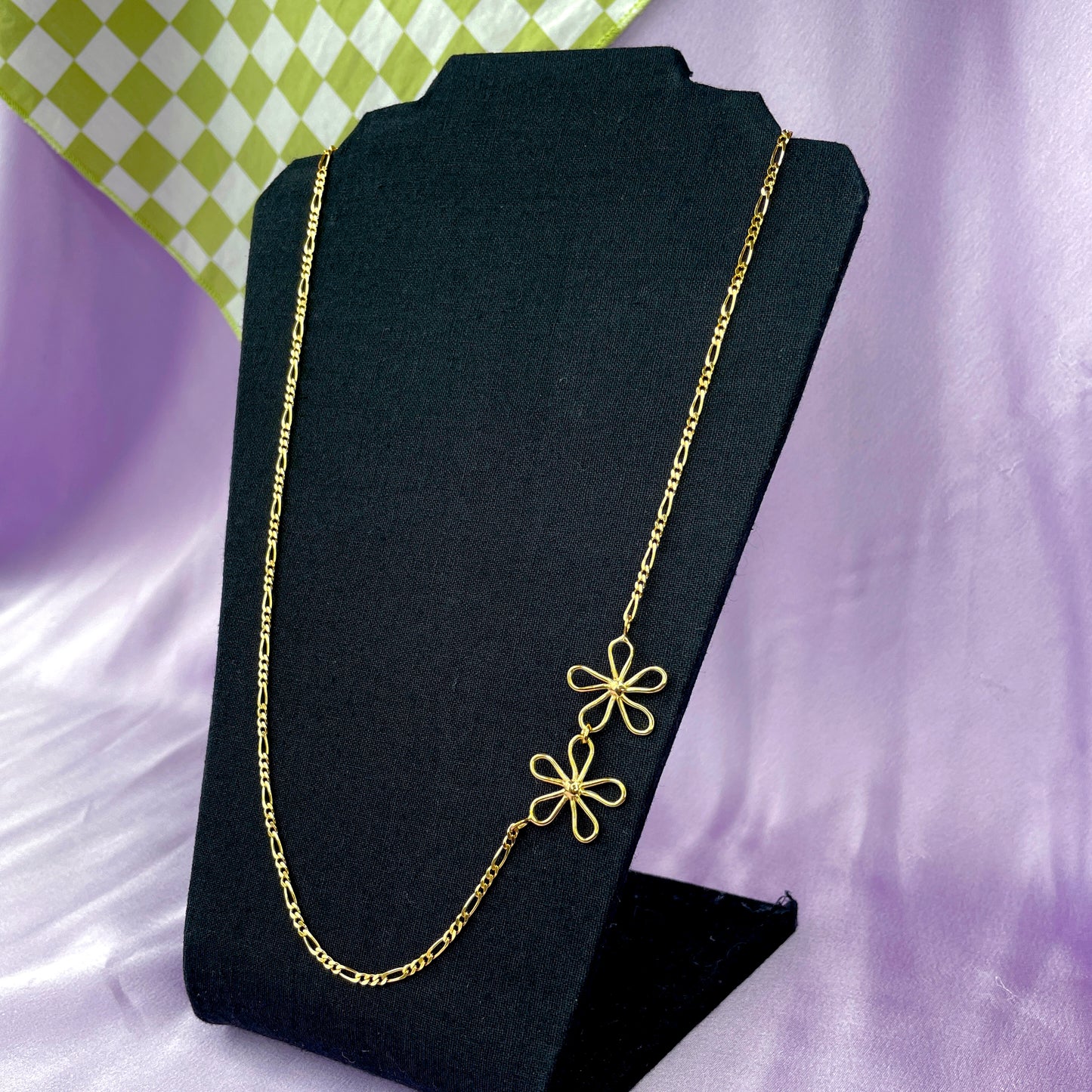 Double Flower Power Necklace