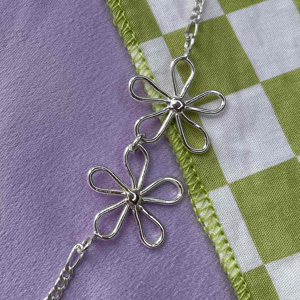 Triple Flower Power Necklace
