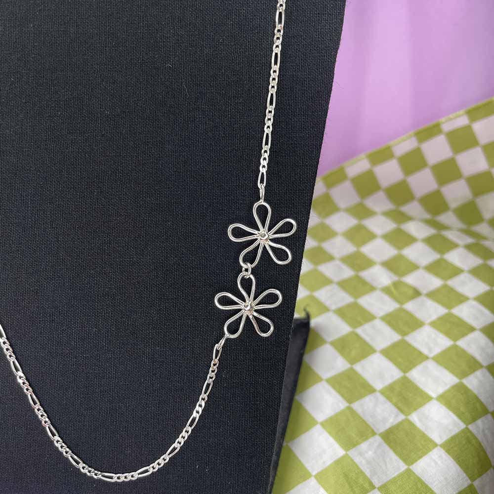 Triple Flower Power Necklace