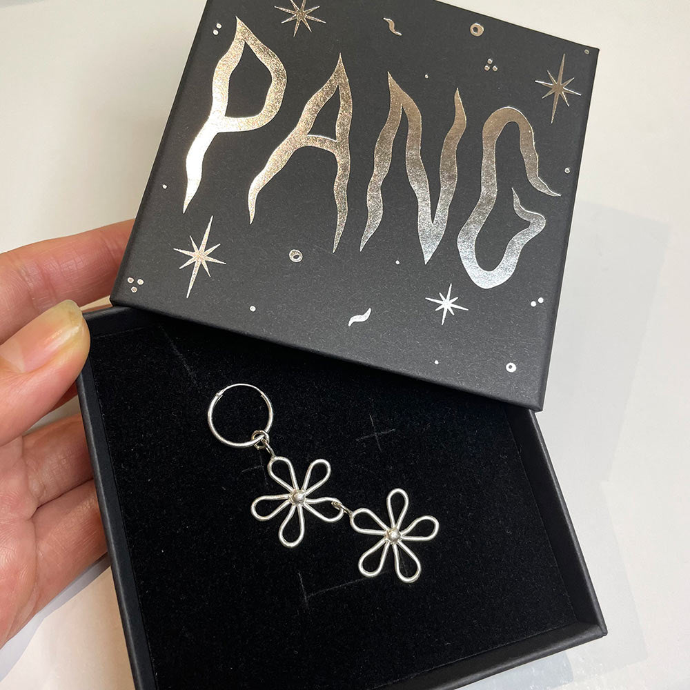 Double Flower Power Earring