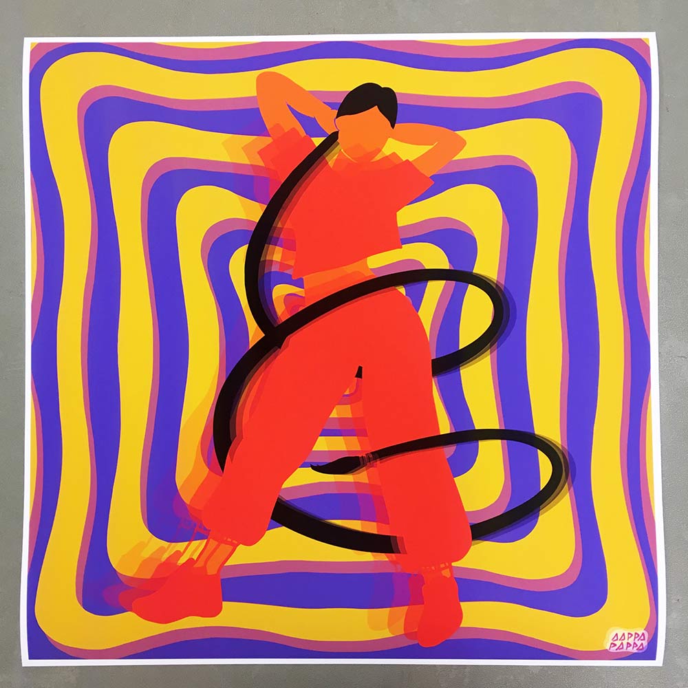 'Groove With It' Print