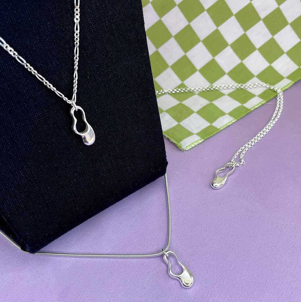 Large Blobby Drop Necklace