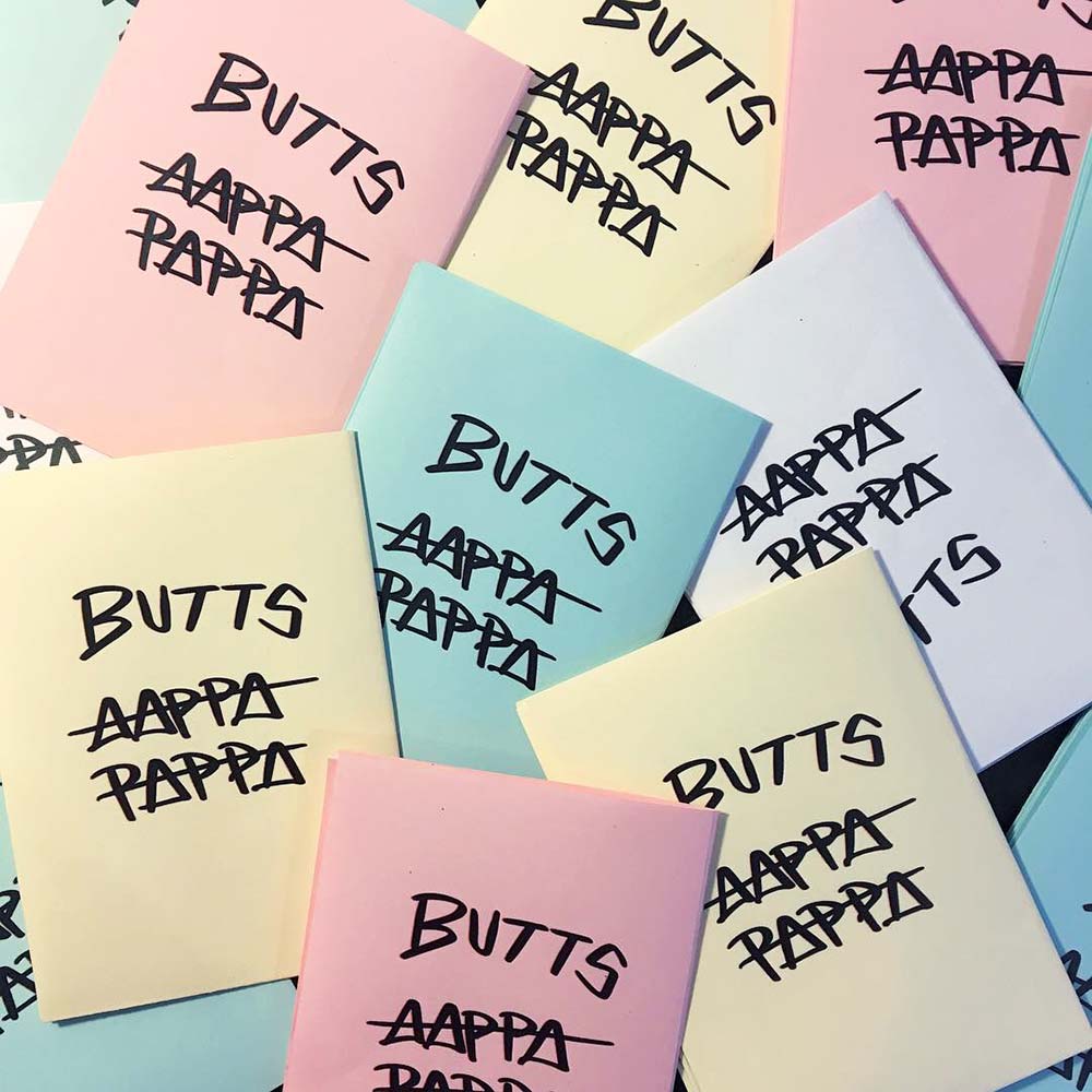 'Live, Laugh, Butts' Zine