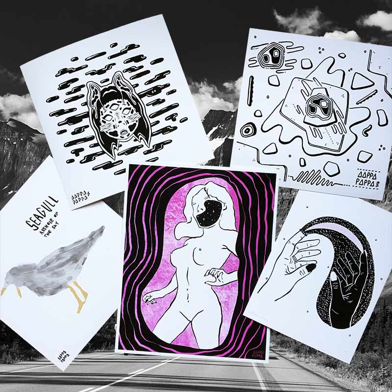 'Asshole' Archival Print