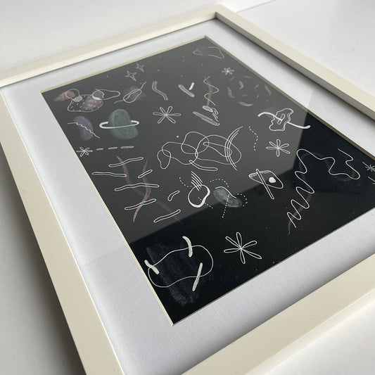 'Sampler' Framed Original