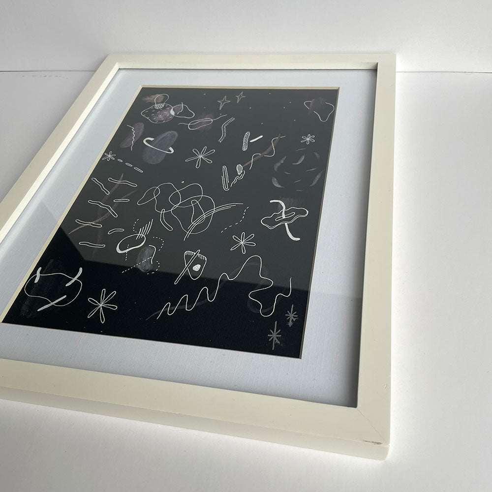 'Sampler' Framed Original