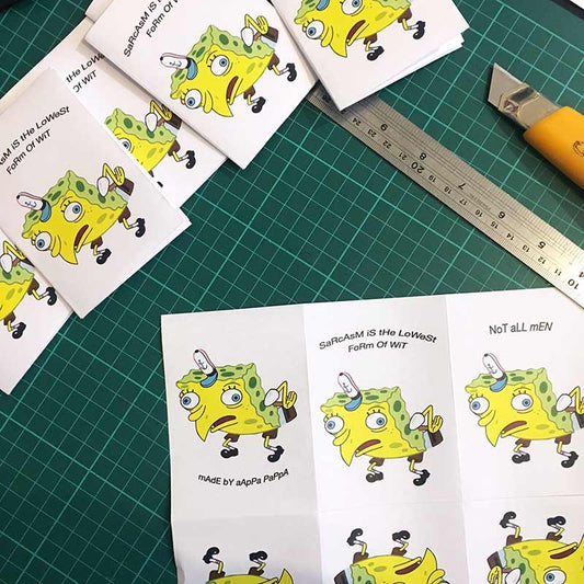 'sArCaSm iS tHe LoWeSt FoRm Of WiT' Zine