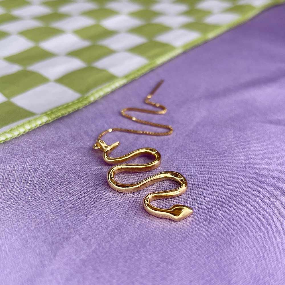 Snake Friend Earring