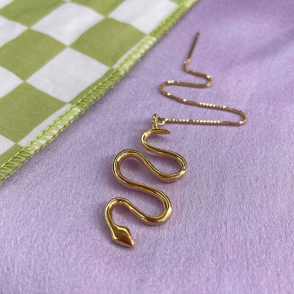 Snake Friend Earring