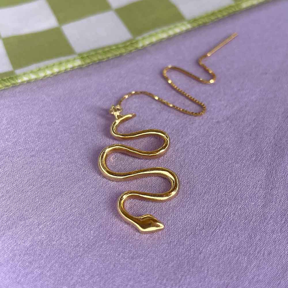 Snake Friend Earring