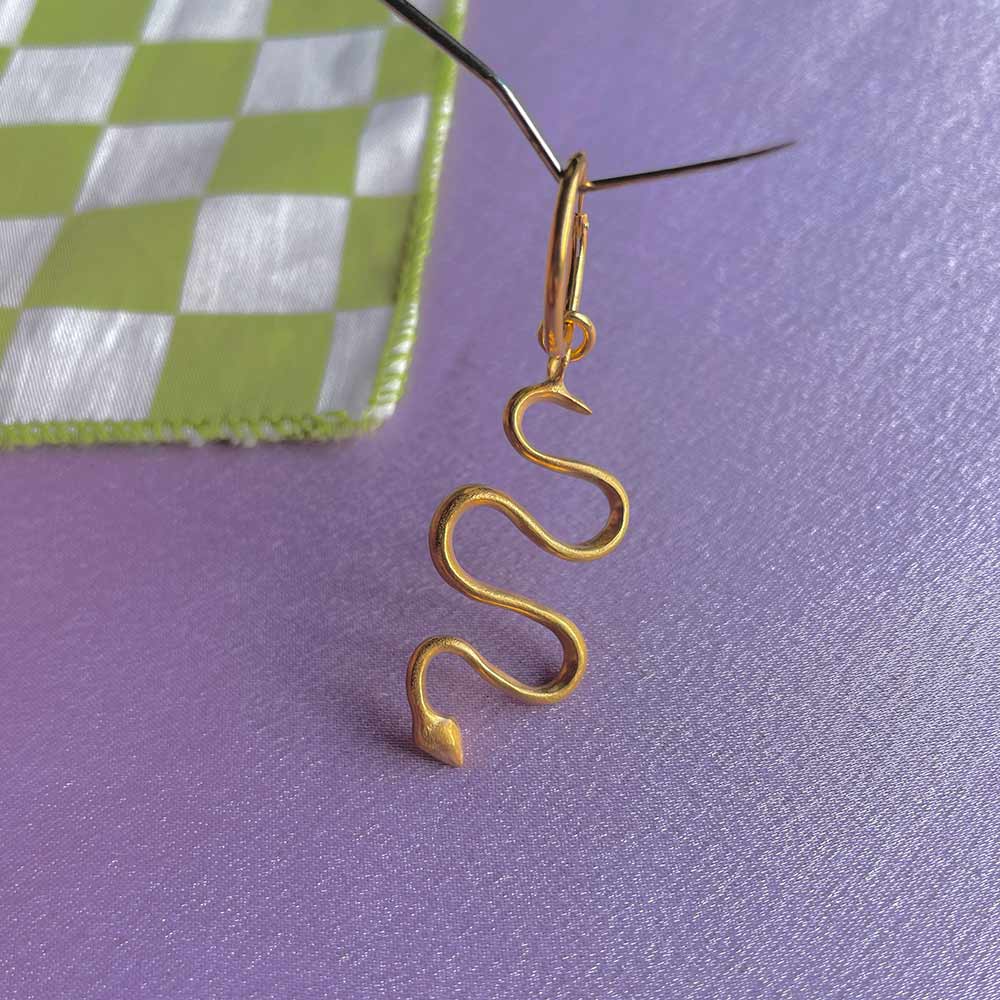 Snake Friend Earring