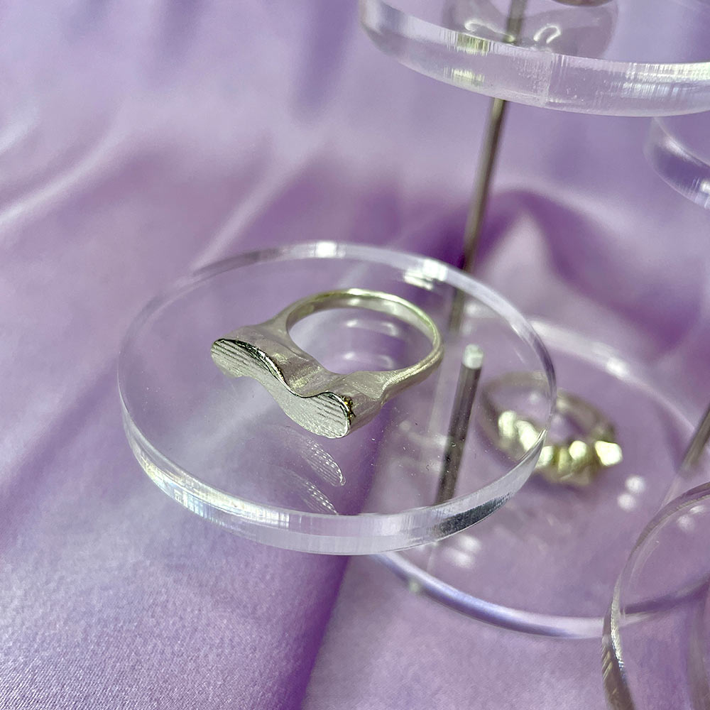 Tall Squiggle Ring