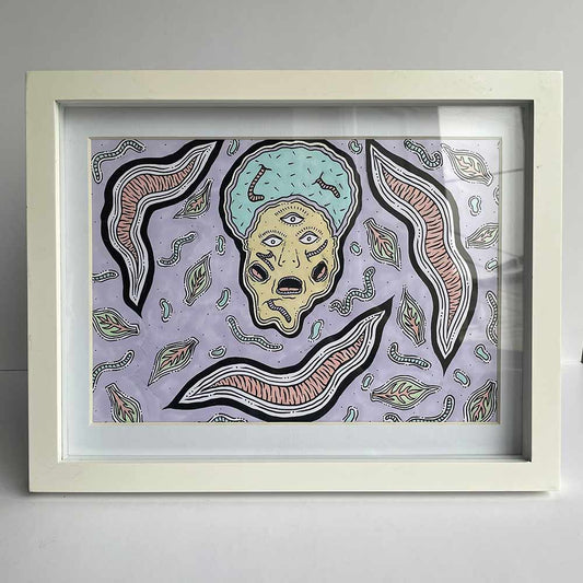 'The Things I've Seen' Framed Original