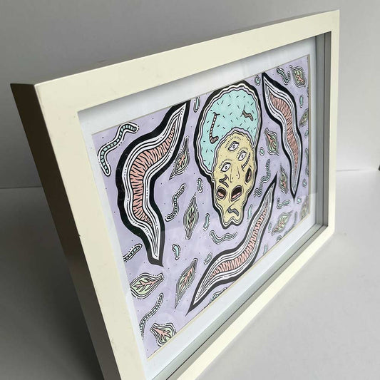 'The Things I've Seen' Framed Original