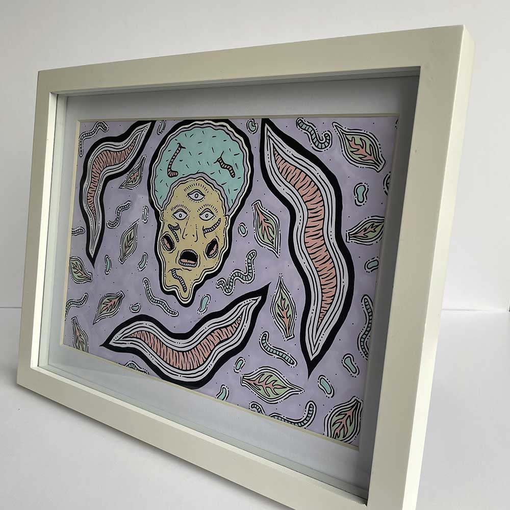'The Things I've Seen' Framed Original
