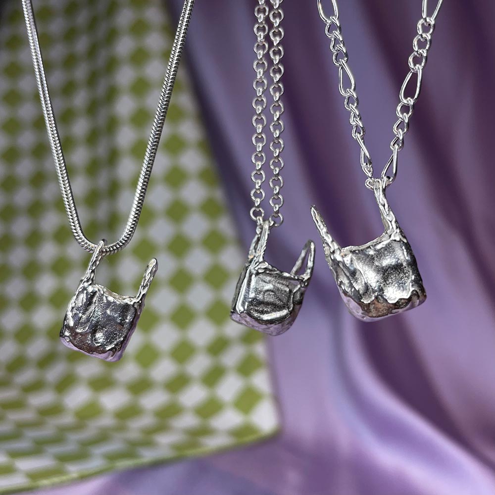 Trash Bag Necklace