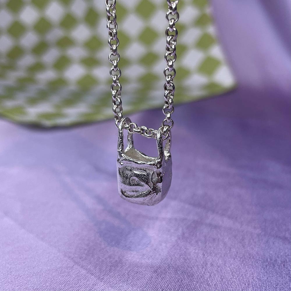 Trash Bag Necklace