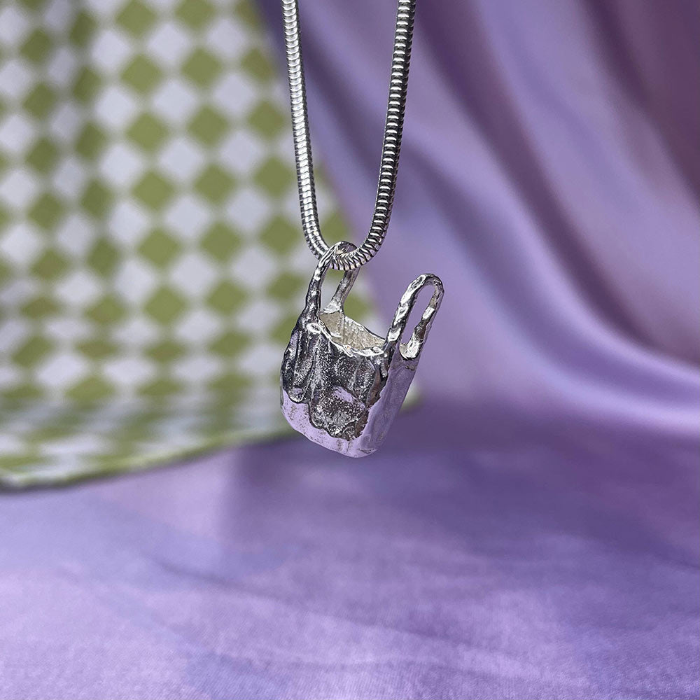 Trash Bag Necklace