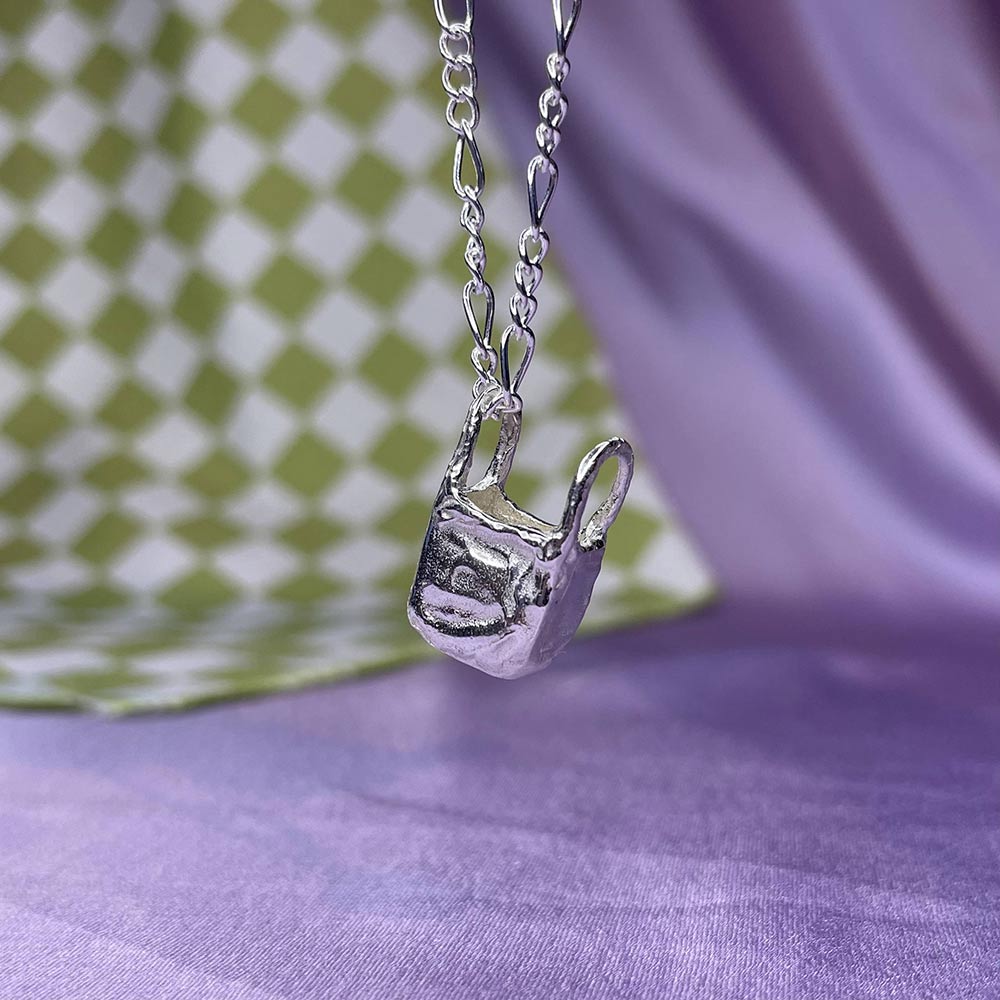 Trash Bag Necklace