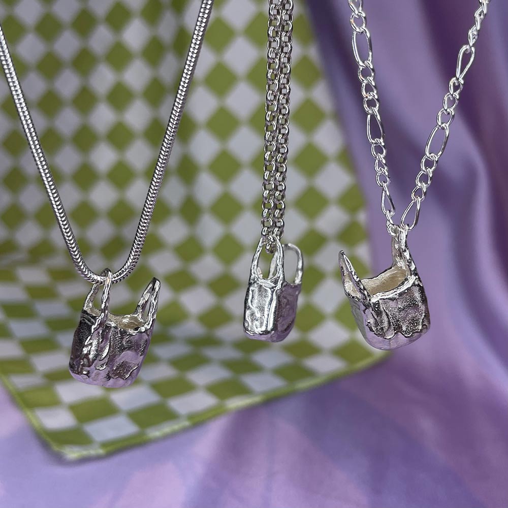 Trash Bag Necklace