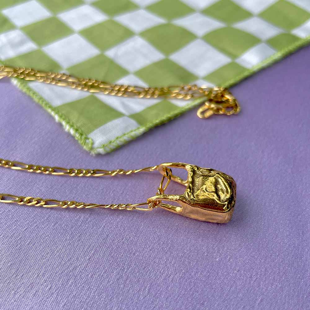 Trash Bag Necklace