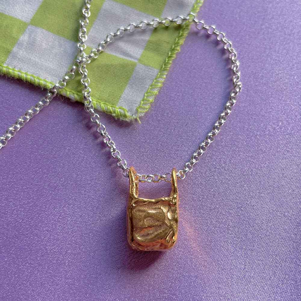 Trash Bag Necklace