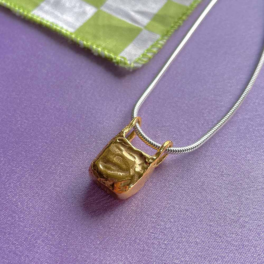 Trash Bag Necklace
