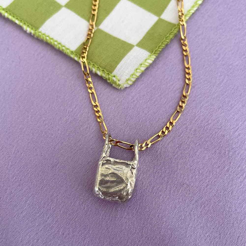 Trash Bag Necklace
