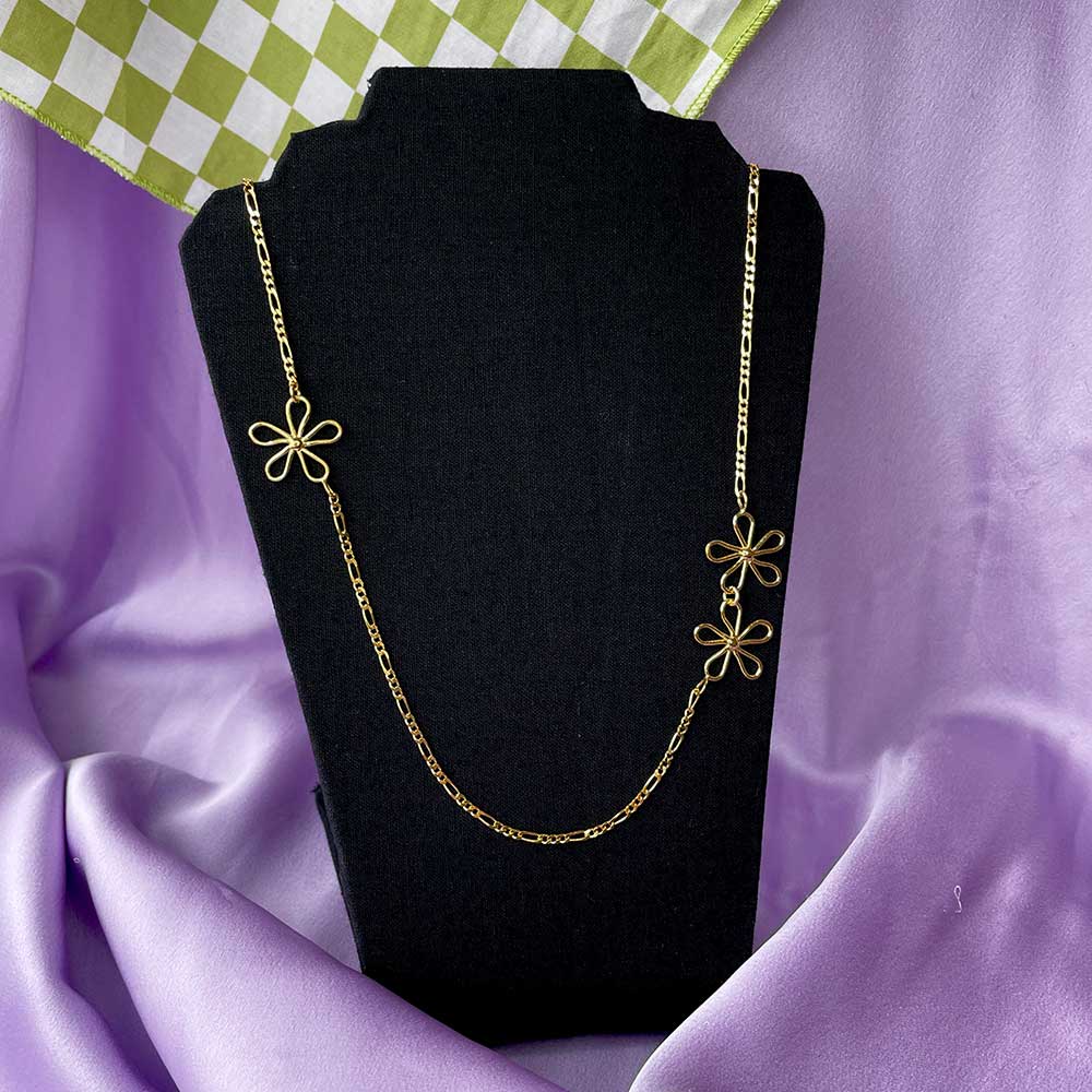 Triple Flower Power Necklace