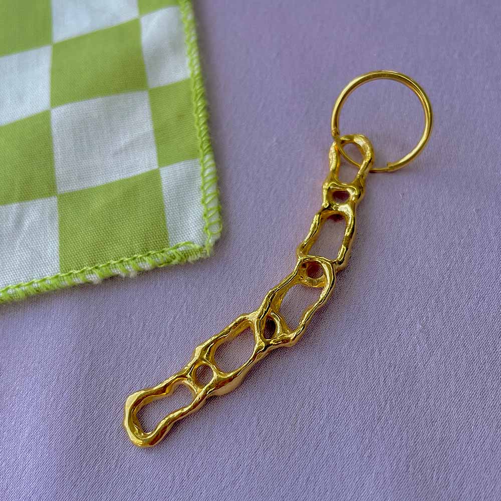 Wobbly Chain Earring