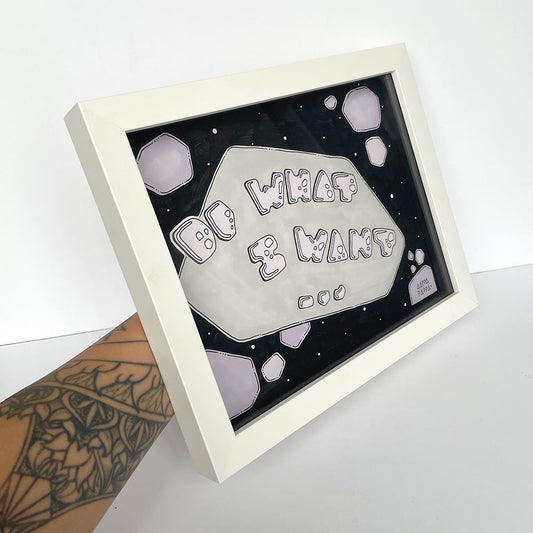 'Do What I Want' Framed Original