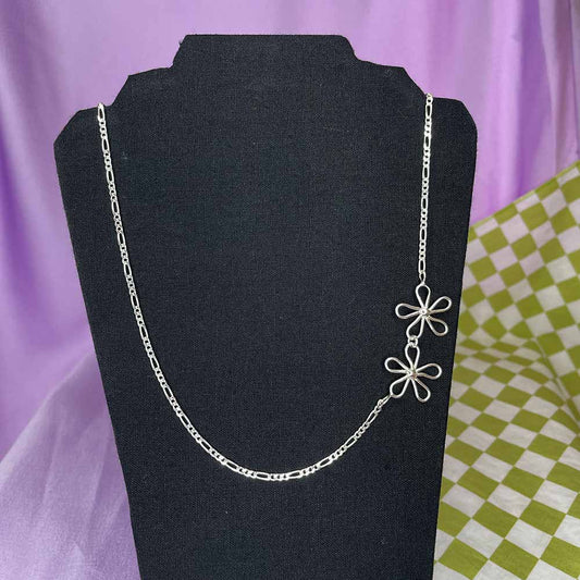 Double Flower Power Necklace