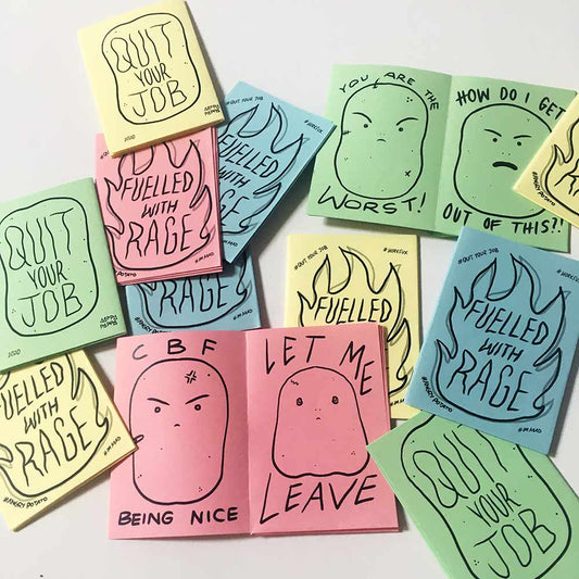 'Fuelled With Rage' Zine