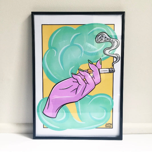 'Give Me A Break' A3 Print