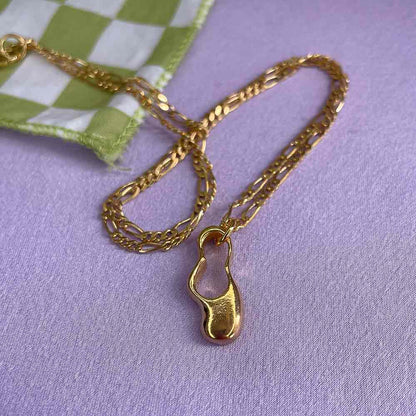 Large Blobby Drop Necklace