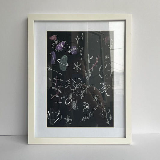 'Sampler' Framed Original