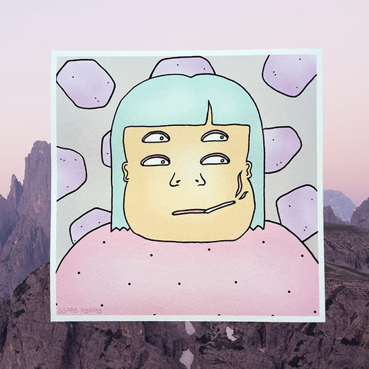 'Slightly Suspicious' Archival Print