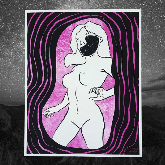'Space Babe' Archival Print
