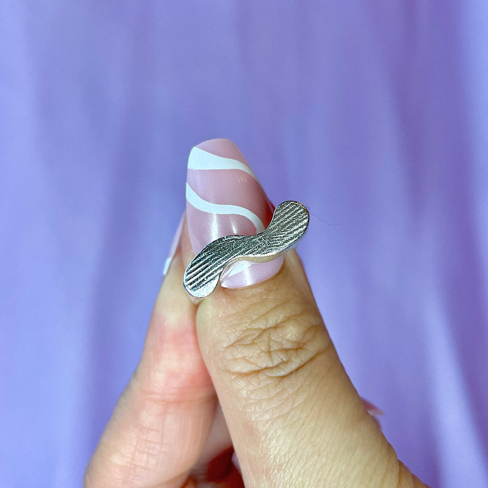 Tall Squiggle Ring